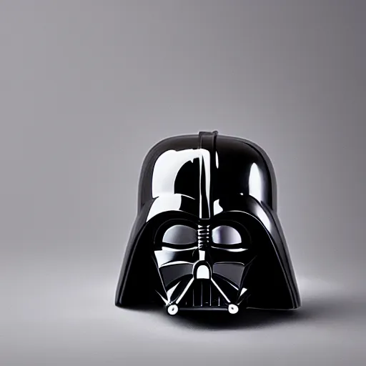 Prompt: Darth vader in a jar by Greg Rutkowski, product photography, centered, studio lightning