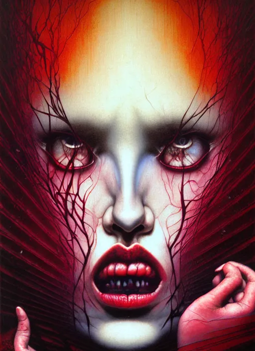 Prompt: long shot of a dark heart cry, by francis bacon, by ayami kojima, by amano, by karol bak, greg hildebrandt, by mark brooks, by alex grey, by zdzisław beksinski, by takato yamamoto, radiant colors, ultra detailed, high resolution, radiant colors, ultra detailed, high resolution, wrapped thermal background