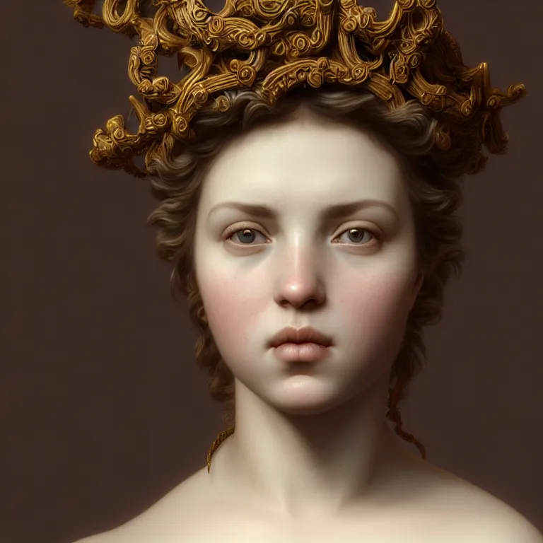 Image similar to princess of vines with a clear skin by roberto ferri, ornate 8 k gorgeous intricate detailed octane render