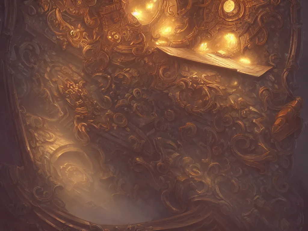 Image similar to book decorative parchement texture, intricate, elegant, highly detailed, digital painting, artstation, illustration, hearthstone