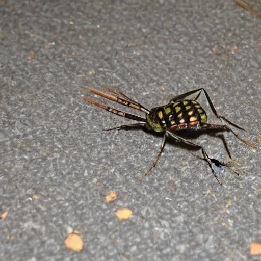 Prompt: bro these insects are making me hallucinate by burrowing into the floor