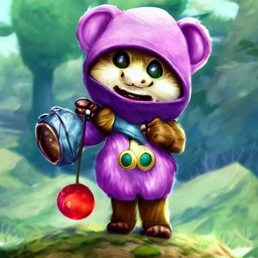 Image similar to Teemo from League of Legends