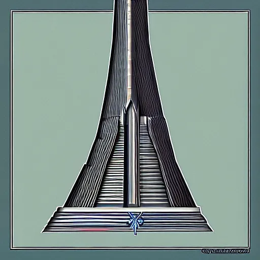 Image similar to Orthanc of the Flat earth, orthographic,2d ,flat