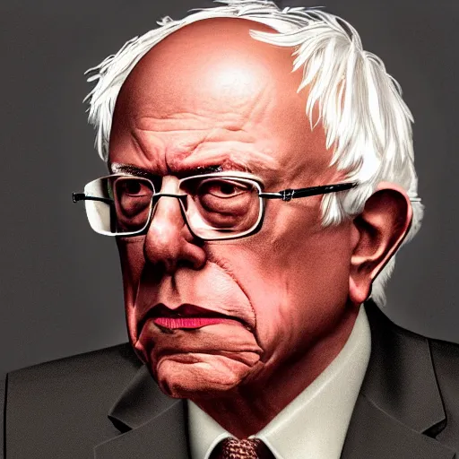 Image similar to Bernie Sanders as the Chancellor 8K. detailed. photorealism. artstation. well lit. digital render. intricate. ultra realistic