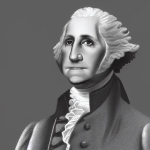 Dystopian cyborg George Washington | Stable Diffusion | OpenArt