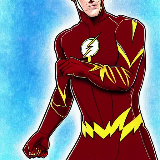 Prompt: a digital art ultra detailed from a the flash by Waya Steurbaut