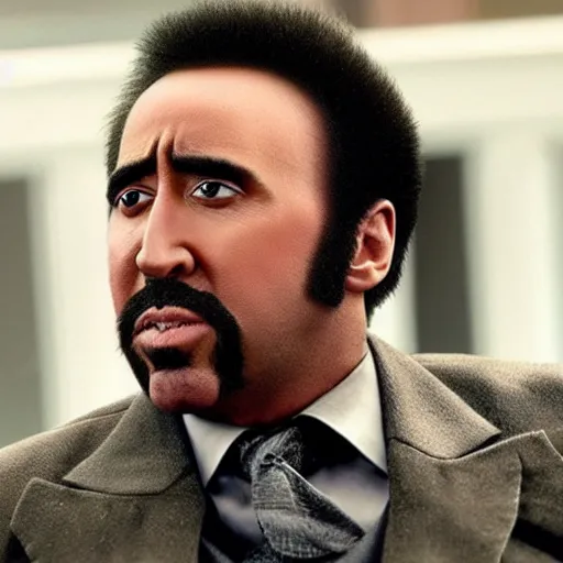 Prompt: african american nicolas cage
