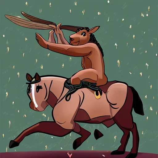 Image similar to centaur as kanye with horsebody, kanye horse, kanye centaur, centaur