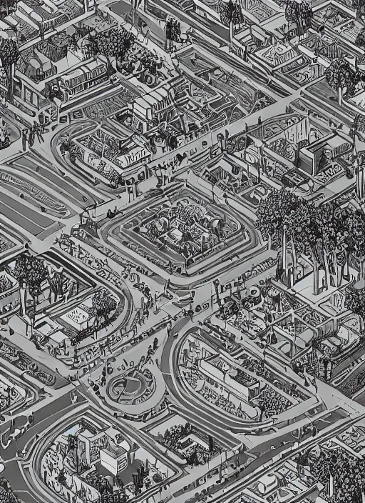 Prompt: dolores park isometric, an ultrafine detailed illustration by james jean, intricate linework, bright colors, behance contest winner, vanitas, angular, altermodern, unreal engine 5 highly rendered, global illumination, radiant light, detailed and intricate environment