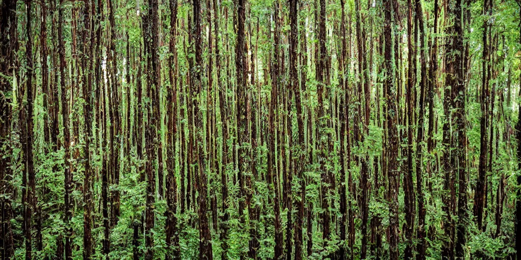 Image similar to koyaanisqatsi forest