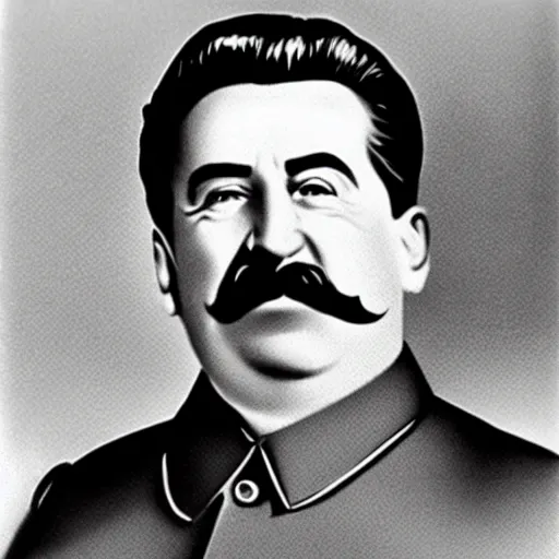 Image similar to stalin in corporate memphis style