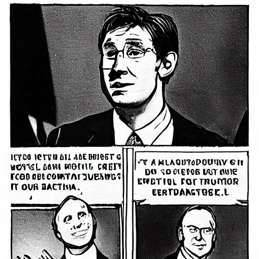 Prompt: Bad Luck Brian 27 hour filibuster