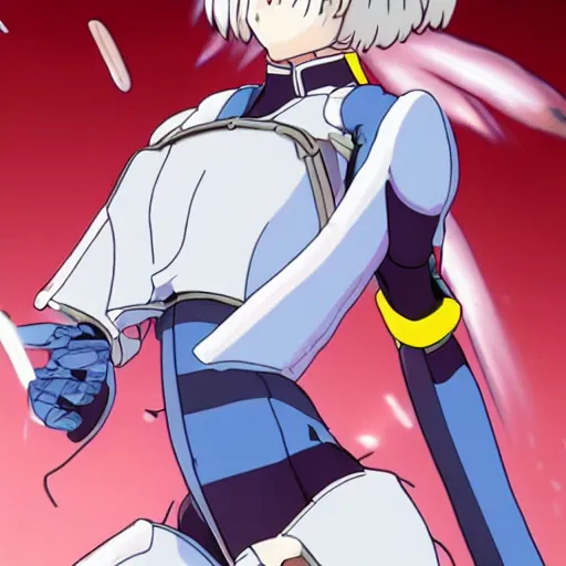 Image similar to Rei ayanami exploding