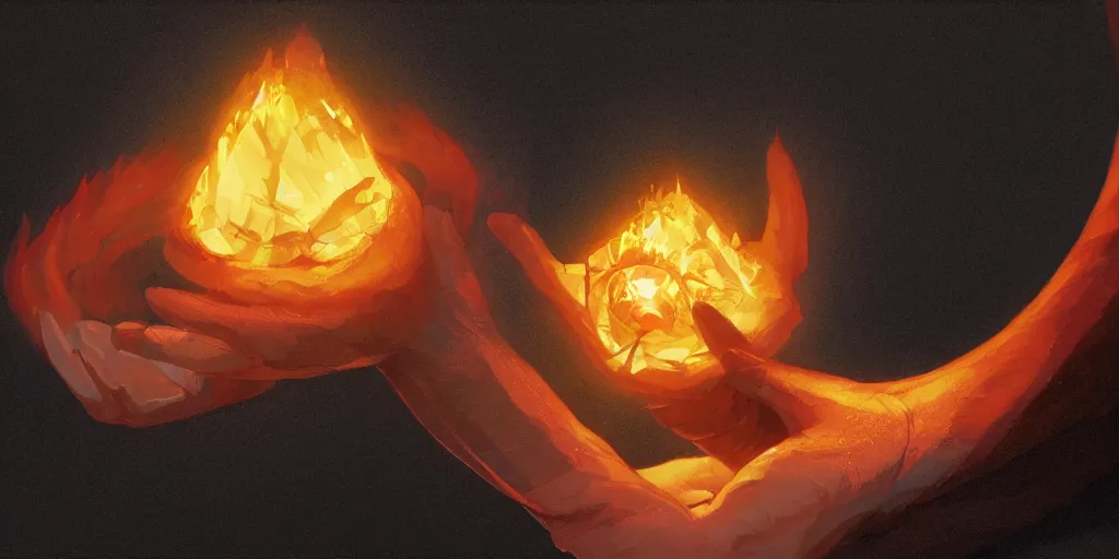 Image similar to magic ring with a diamond, fire, flame, engraving, d & d, item, graphic, close - up, design, shimmer, artbook, page, detailed, trending on artstation, cgsociety, ralph mcquarrie and greg rutkowski