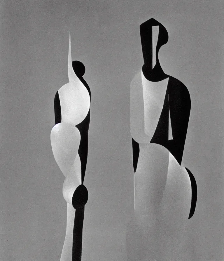 Image similar to statue by laszlo moholy nagy