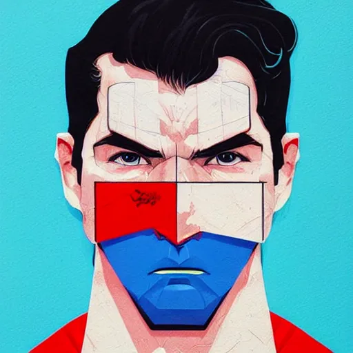 Image similar to Superman profile picture by Sachin Teng, asymmetrical, Organic Painting , Matte Painting, geometric shapes, hard edges, graffiti, street art:2 by Sachin Teng:4