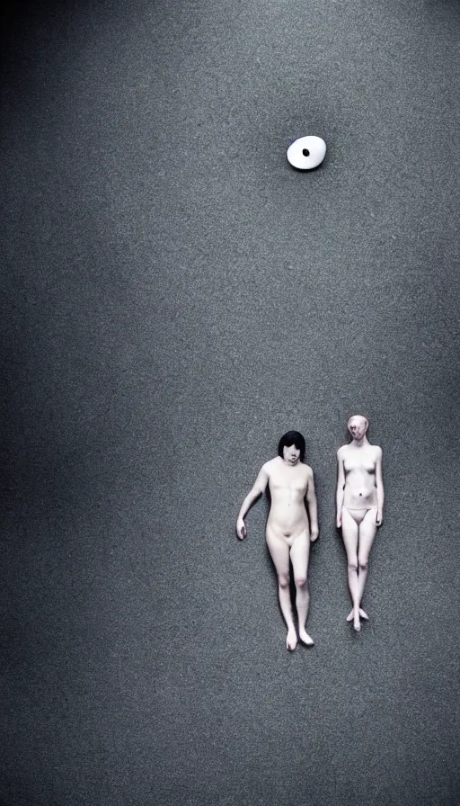 Image similar to Abstract representation of ying Yang concept, by gregory crewdson