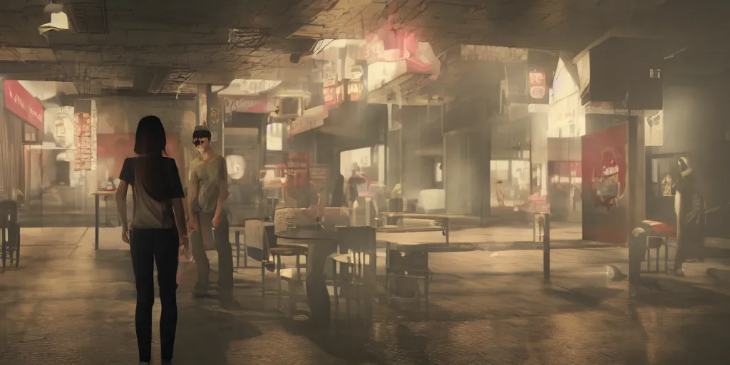 Prompt: choking on bubble tea, horror, dark cinematic, volumetric, realistic, 3d render, Realistic Render, Cinematic lighting, Volumetric lighting, atmospheric, cinematic, unreal engine, unreal engine render, octane render, HD, photorealism, hyper realistic, photo, 8K, in the style of Chris Cunnigham, by Wes Anderson