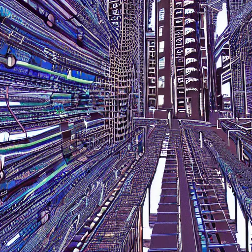 Image similar to DNA, metropolis, inside the human body, city made of human anatomy, digital art, 8k, trending on art station