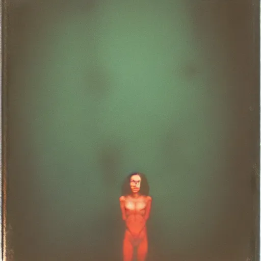 Image similar to paranoia, by annie liebovitz, fritz lang, and beksinski, cursed polaroid, color 3 5 mm