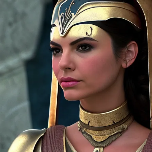 Image similar to victoria justice as princess padme in star wars episode 3, 8 k resolution, cinematic lighting, anatomically correct