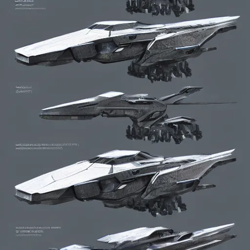 Prompt: unsc concept art vehicles for an upcoming halo game