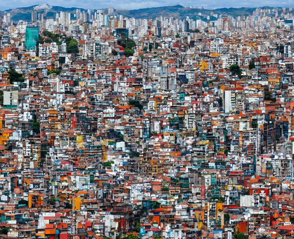 Image similar to latin american cityscape