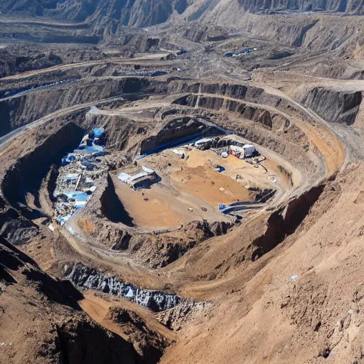 Image similar to deep diamond mine