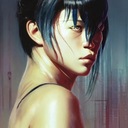 Image similar to Predator, fine-face, realistic shaded perfect face, fine details. realistic shaded lighting poster by Ilya Kuvshinov katsuhiro otomo ghost-in-the-shell, magali villeneuve, artgerm, Jeremy Lipkin and Michael Garmash, Rob Rey and Kentarõ Miura, trending on art station