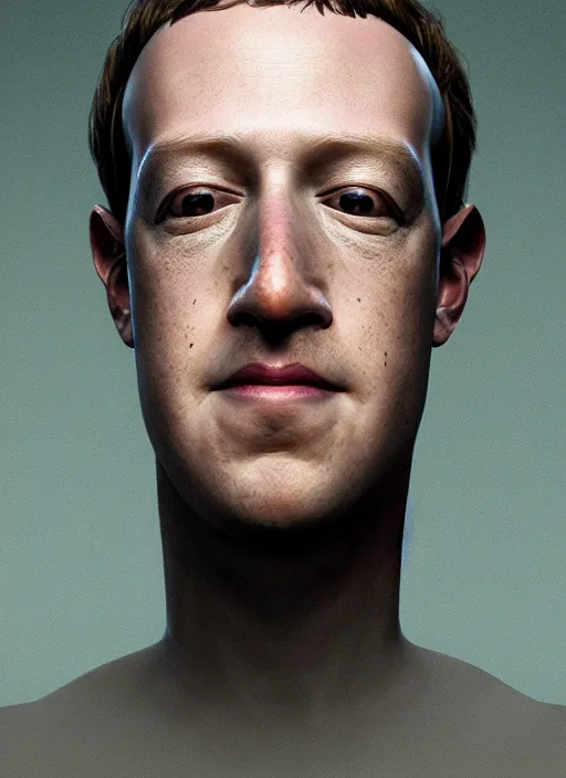 Prompt: portrait of mark zuckerberg with demon eyes and snake tongue, hyper detailed, digital art, trending in artstation, cinematic lighting, studio quality, smooth render, unreal engine 5 rendered, octane rendered, art style by klimt and nixeu and ian sprigger and wlop and krenz cushart.