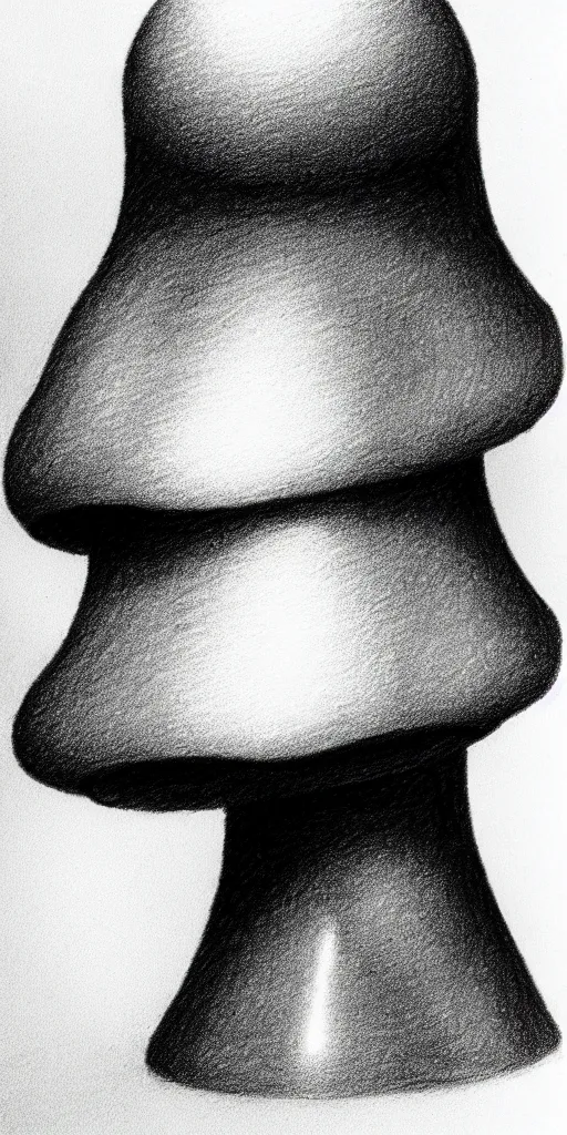 Image similar to vladimir putin with a nuclear mushroom cloud for a hat, cartoonish, ultra detailed pencil drawing, medium perspective