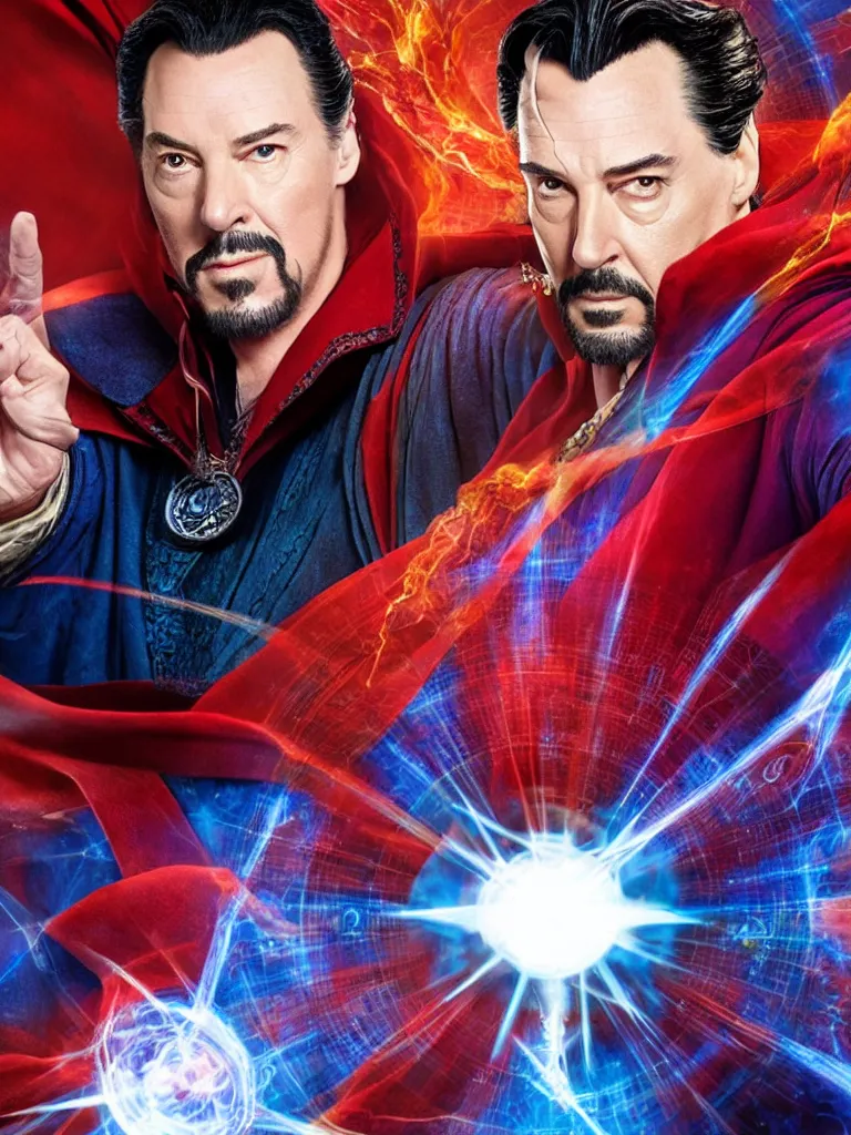 Image similar to Steven Segal as Doctor Strange