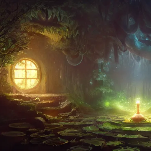 Prompt: seeds of life, magical world, by greg rutkowski, sung choi, photo realistic, 8 k, cinematic lighting, hd, atmospheric, hyperdetailed, trending on artstation, devainart, digital painting, glow effect