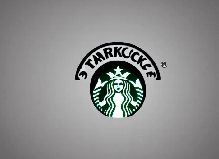 Image similar to starbuck logo disgusting dog