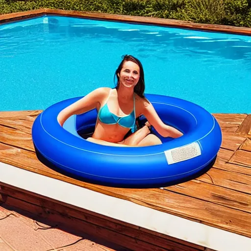 Image similar to pool tube