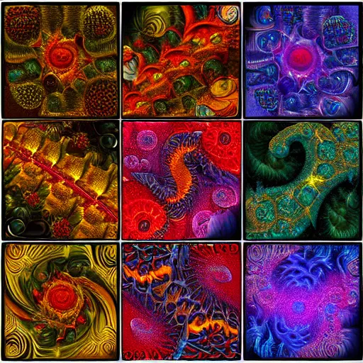 Image similar to ai producing the realist, most detailed, popular, imaginative and best art ever based on fractal numbers