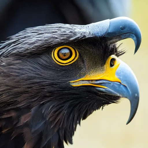 Image similar to a two - handed black eagle