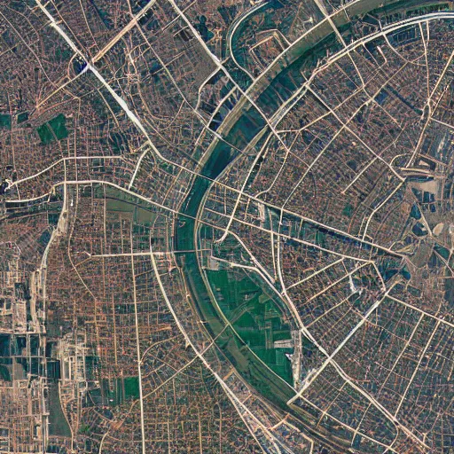 Image similar to satellite view of milan