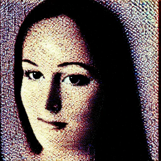 Prompt: vhs static overlay of marian apparition, vhs, 1 9 9 0, highly realistic, highly detailed, vhs noise static, black and white, vhs glitch