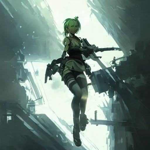 Prompt: realistic portrait of Sinon from sao, dramatic lighting, illustration by Greg rutkowski, yoji shinkawa, 4k, digital art, concept art, trending on artstation