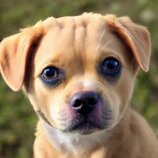 Image similar to fluffy tan pit bull chihuahua mix