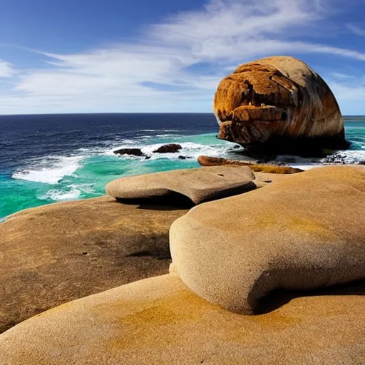 Prompt: remarkable rocks on kangaroo island