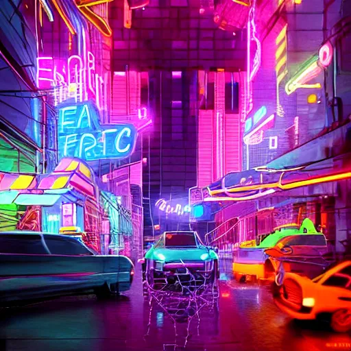 Prompt: improbable neon, electric, character art made out of rain, trending on artstation, epic composition, emotional, beautiful, rendered in octane, unreal engine, depth of field, ray tracing