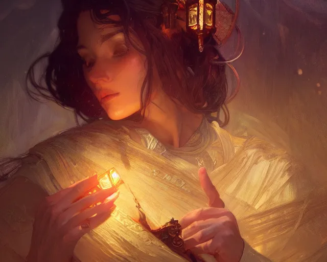 Image similar to photography of henry ossawa tanner, deep focus, d & d, fantasy, intricate, elegant, highly detailed, digital painting, artstation, concept art, matte, sharp focus, illustration, hearthstone, art by artgerm and greg rutkowski and alphonse mucha