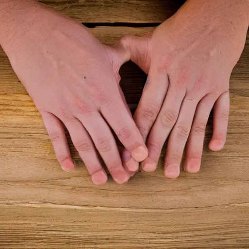 Image similar to professional photography of human hands