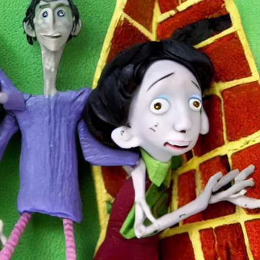 Image similar to coraline and the other mother claymation