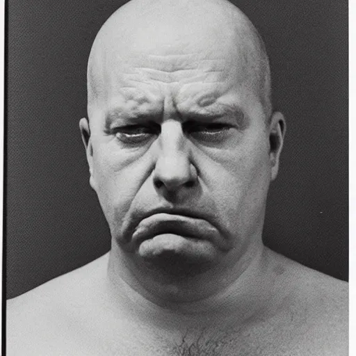 Image similar to Homer Simpson mugshot 1988, photographs