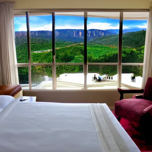 Image similar to room with an epic view