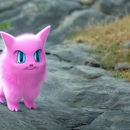 Image similar to national geographic photo of wigglytuff, pokemon in the wild, intricate, portrait, 8 k highly professionally detailed, hdr, award winning