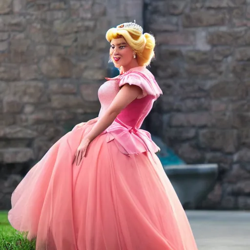 a photo of real life princess peach | Stable Diffusion | OpenArt